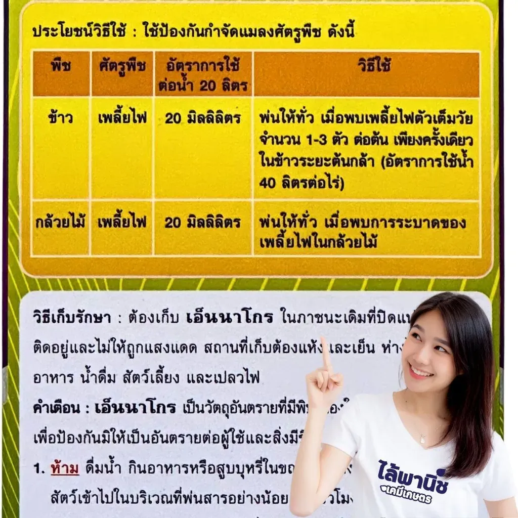 ยากำจัดแมลง เอ็นนาโกร อีมาเมกตินเบนโซเอต วิธีใช้.webp
